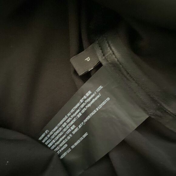 Theory Shirt Jacket in Faux Leather size M - Picture 10 of 10